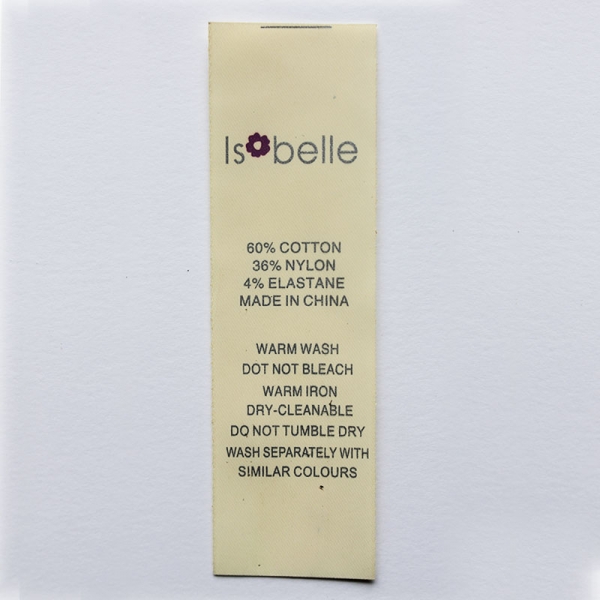 棉帶水洗標加工訂購